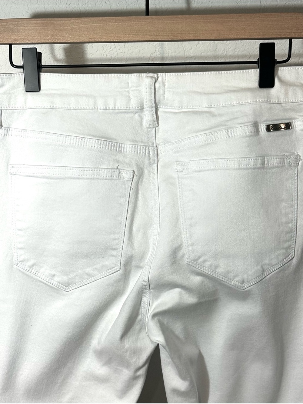KanCan White Mid Rise Flare Jeans Petite 29 NWT - Picture 12 of 15